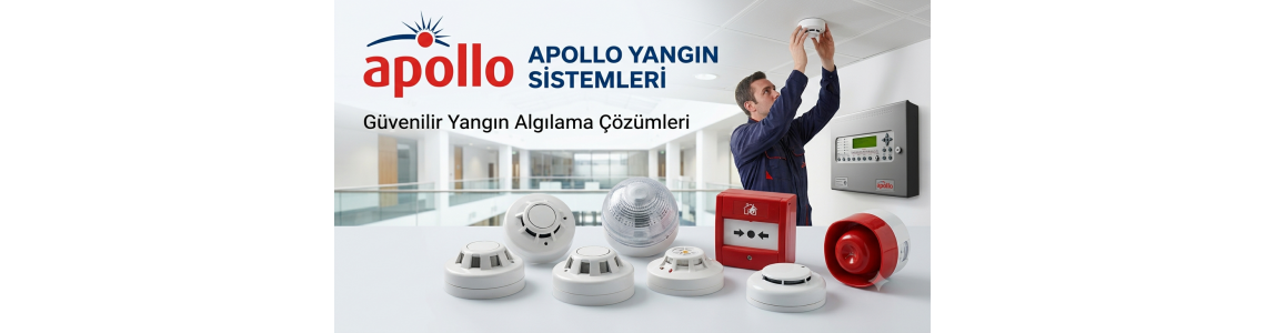 Apollo Yangın Alarm Sistemi ve Apollo Yangın Alarm Paneli Apollo yangın alarm sistemi ve yangın algılama ekipmanları