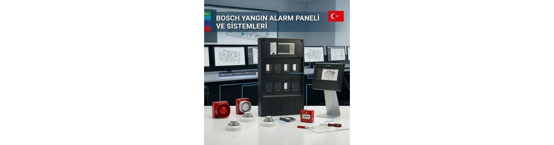 Bosch Yangın Algılama ve Alarm Sistemleri Bosch AVENAR ve FPA-5000 modüler yangın alarm kontrol panelleri