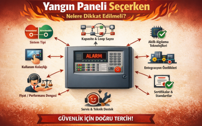 Yangın paneli seçerken nelere dikkat edilmeli? Yangın paneli seçerken nelere dikkat edilmeli?